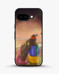 Creslia couple sunset phone case - couple sunset phone case google pixel 9a