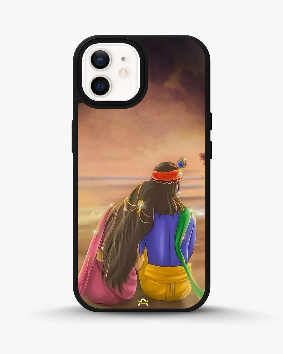Creslia couple sunset phone case - couple sunset phone case iphone 12