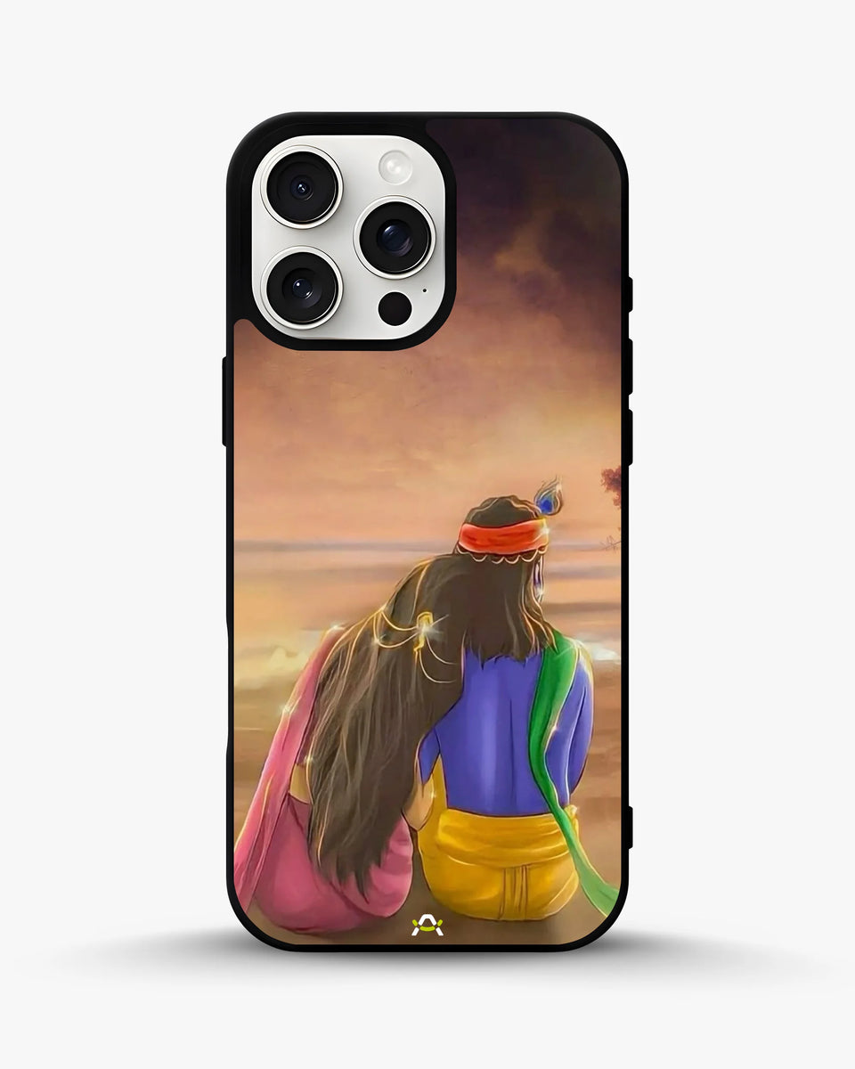 Creslia couple sunset phone case - couple sunset phone case iphone 16 pro max