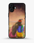 Creslia couple sunset phone case - couple sunset phone case iphone 16