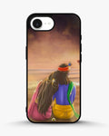 Creslia couple sunset phone case - couple sunset phone case iphone 16e