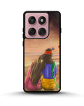 Creslia couple sunset phone case - couple sunset phone case motorola edge 2025