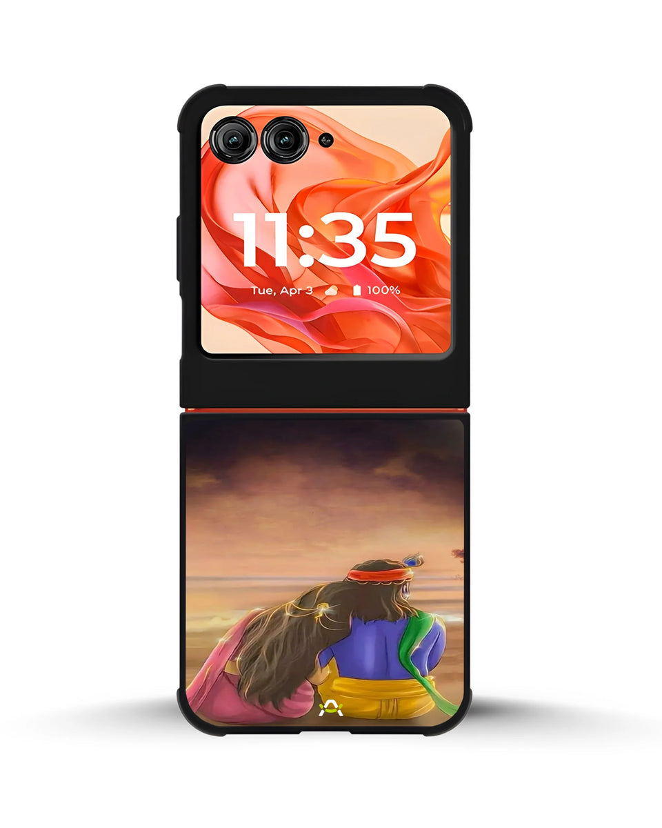 Creslia couple sunset phone case - couple sunset phone case motorola razr 2025