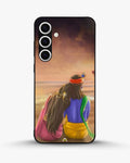 Creslia couple sunset phone case - couple sunset phone case samsung galaxy s25 plus