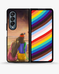 Creslia couple sunset phone case - couple sunset phone case samsung galaxy z fold 4