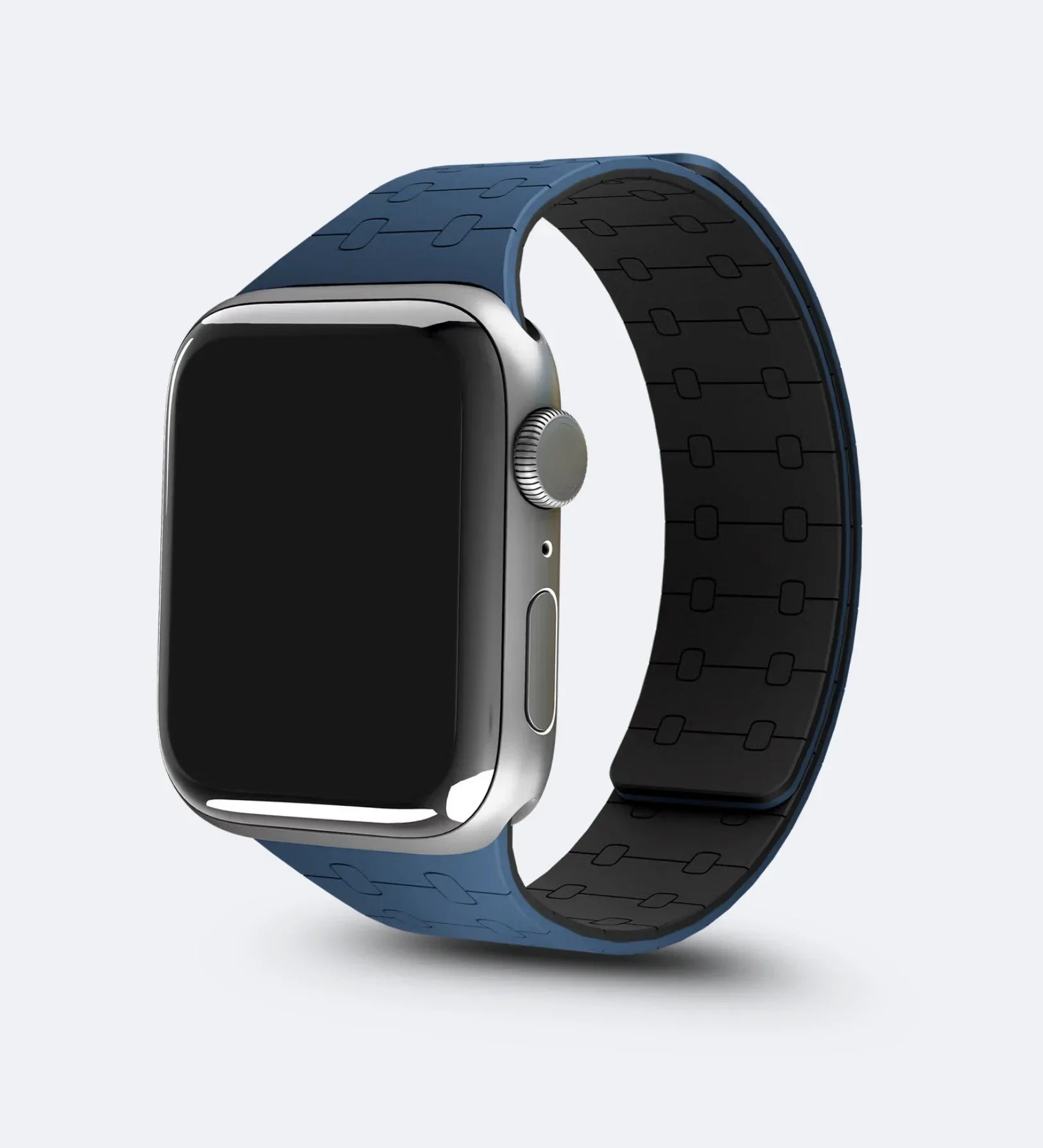 Creslia Magnetic Link Silicone Band for Apple Watch – Blue - Creslia