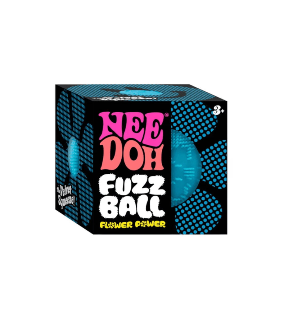 Fuzz Ball Squishy Stress Ball – Slow Rising Sensory Fidget Toy for Anxiety Relief | Adults & Kids