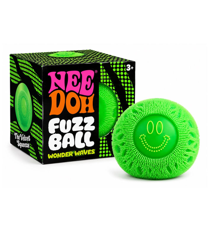 Fuzz Ball Squishy Stress Ball – Slow Rising Sensory Fidget Toy for Anxiety Relief | Adults & Kids