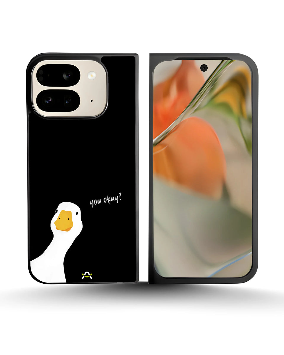 Creslia curious goose phone case - curious goose phone case google pixel 9 pro fold
