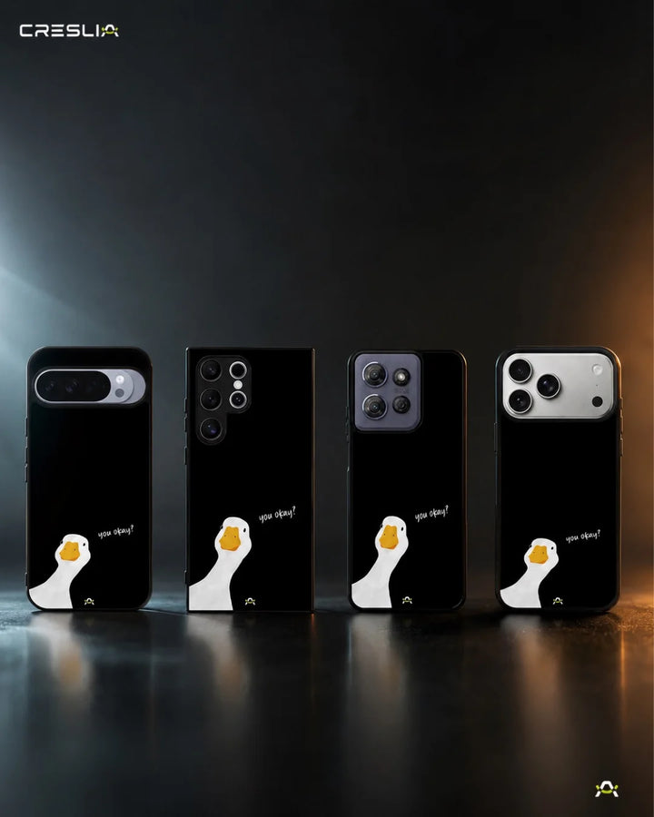 Creslia curious goose phone case - curious goose phone case mobile banner