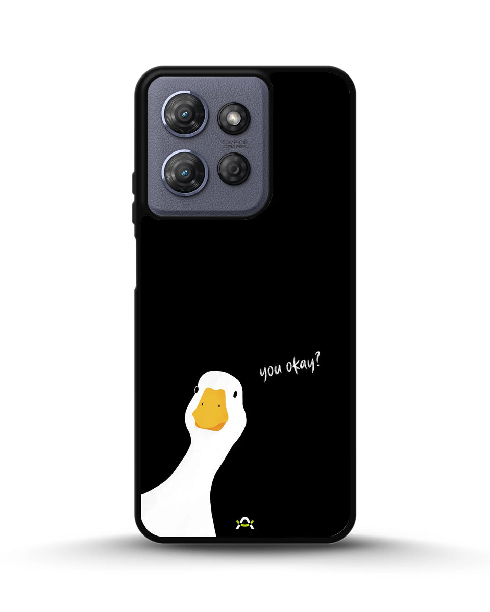 Creslia curious goose phone case - curious goose phone case moto g power 2025