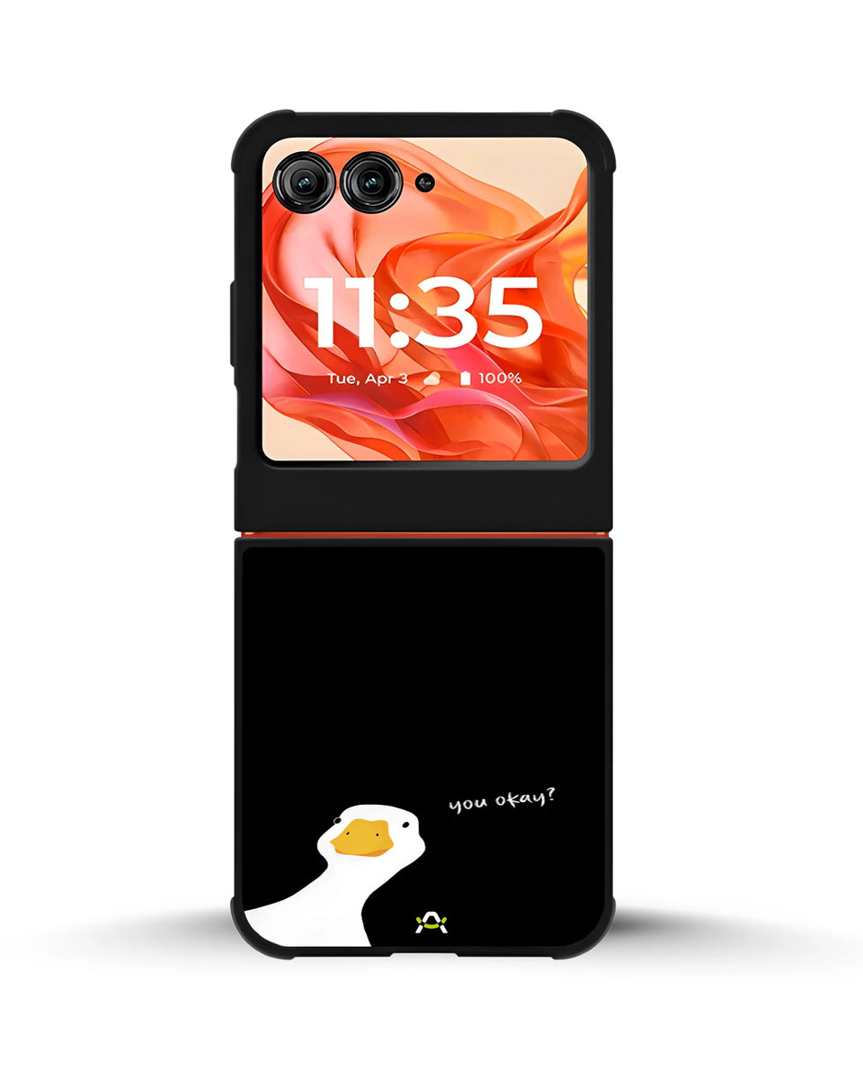Creslia curious goose phone case - curious goose phone case motorola razr 2025