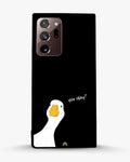 Creslia curious goose phone case - curious goose phone case samsung galaxy note 20 ultra