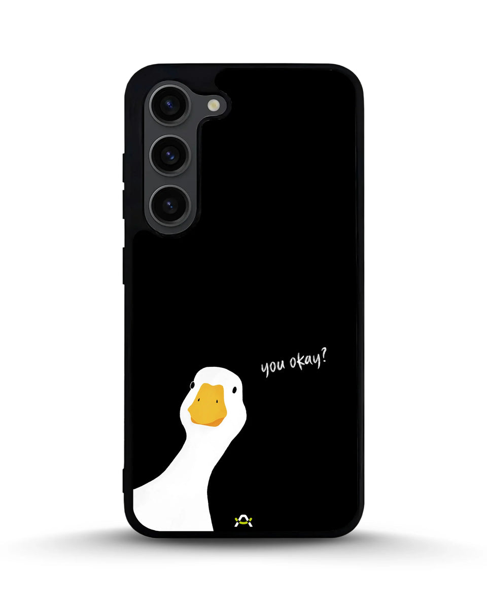 Creslia curious goose phone case - curious goose phone case samsung galaxy s23