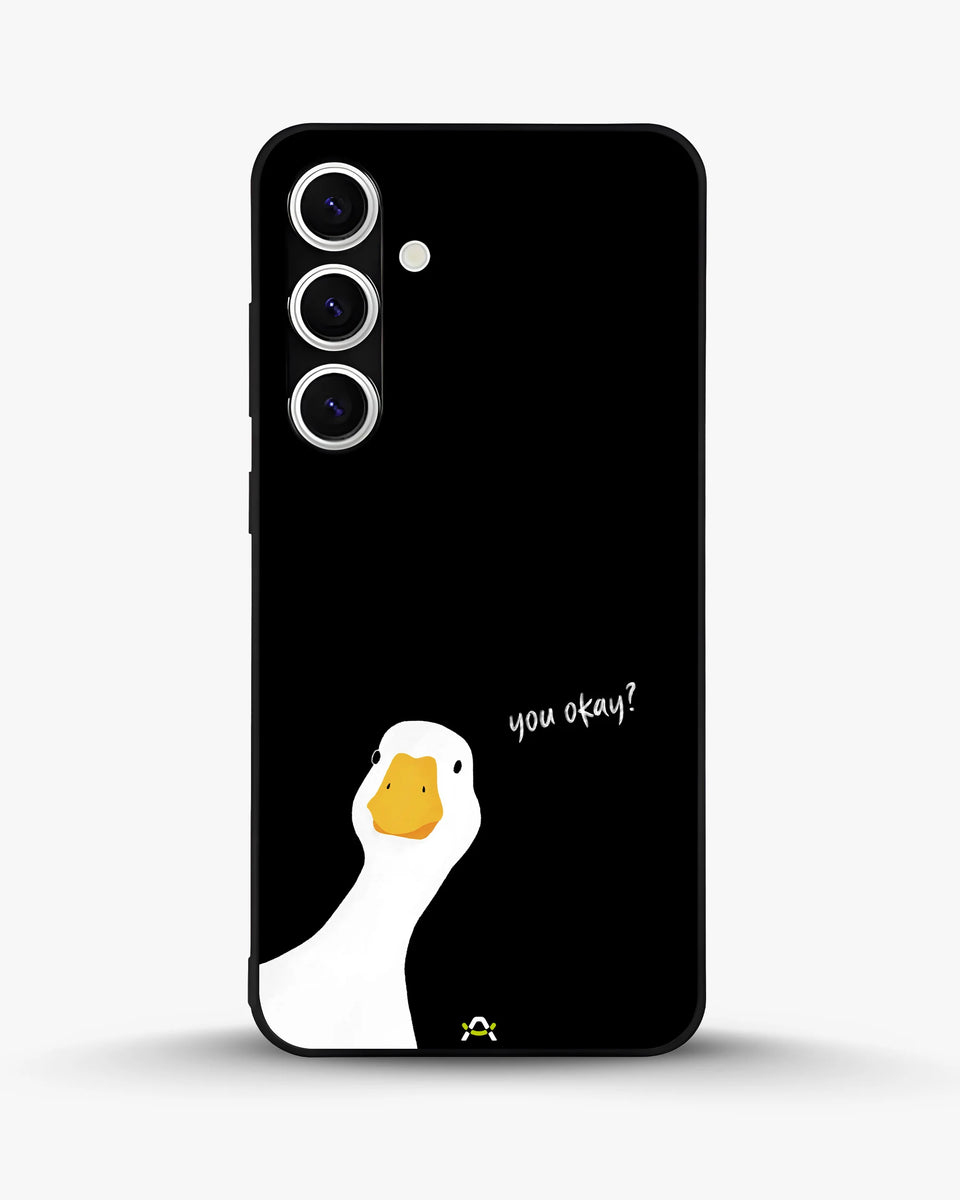 Creslia curious goose phone case - curious goose phone case samsung galaxy s25 plus
