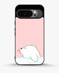 Creslia cute bear tongue pink case - cute bear tongue pink case google pixel 10 pro