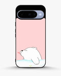 Creslia cute bear tongue pink case - cute bear tongue pink case google pixel 10