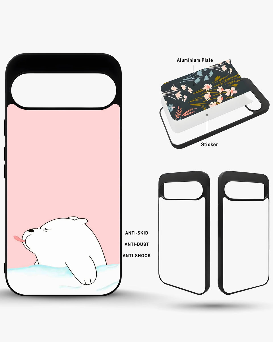 Creslia cute bear tongue pink case general construction specs - cute bear tongue pink case google pixel general specs 1
