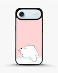 Creslia cute bear tongue pink case - cute bear tongue pink case iphone 17 air