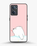 Creslia cute bear tongue pink case - cute bear tongue pink case oneplus nord ce2
