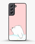 Creslia cute bear tongue pink case - cute bear tongue pink case samsung galaxy s22 plus
