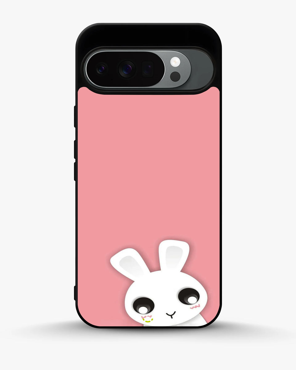 Creslia cute bunny face phone case - cute bunny face phone case google pixel 10 pro