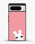 Creslia cute bunny face phone case - cute bunny face phone case google pixel 8 pro