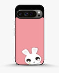 Creslia cute bunny face phone case - cute bunny face phone case google pixel 9 pro xl