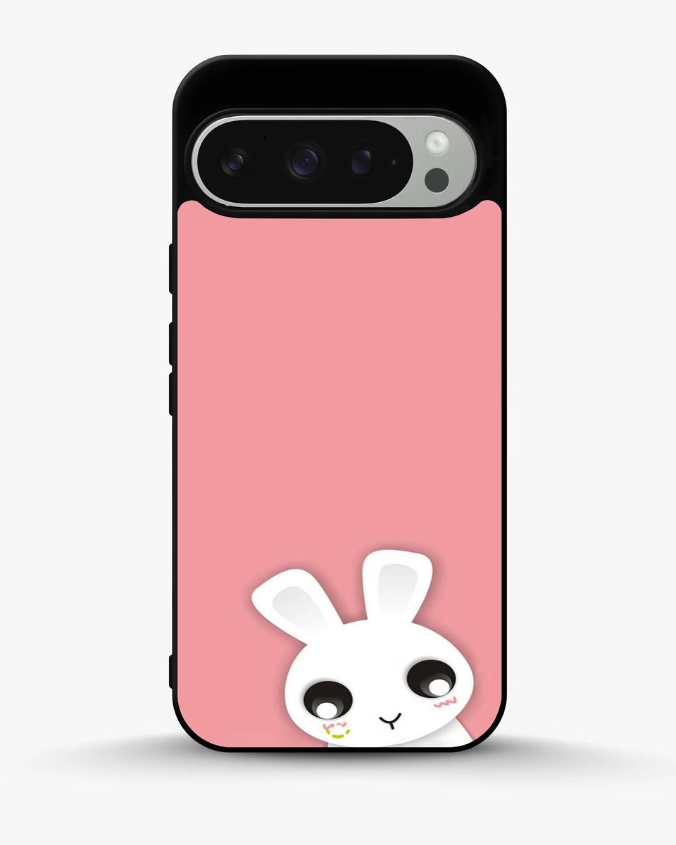 Creslia cute bunny face phone case - cute bunny face phone case google pixel 9 pro