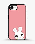 Creslia cute bunny face phone case - cute bunny face phone case iphone 16e