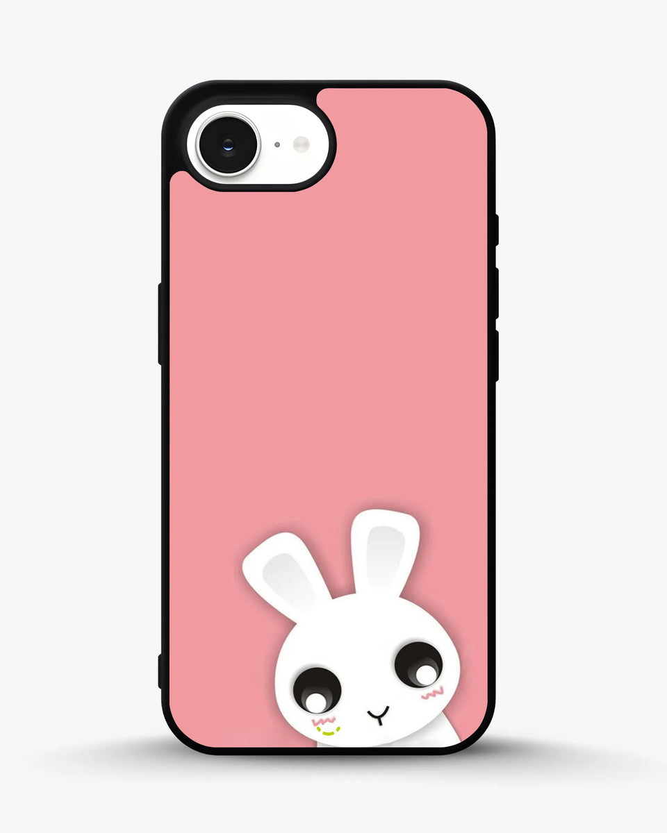 Creslia cute bunny face phone case - cute bunny face phone case iphone 16e