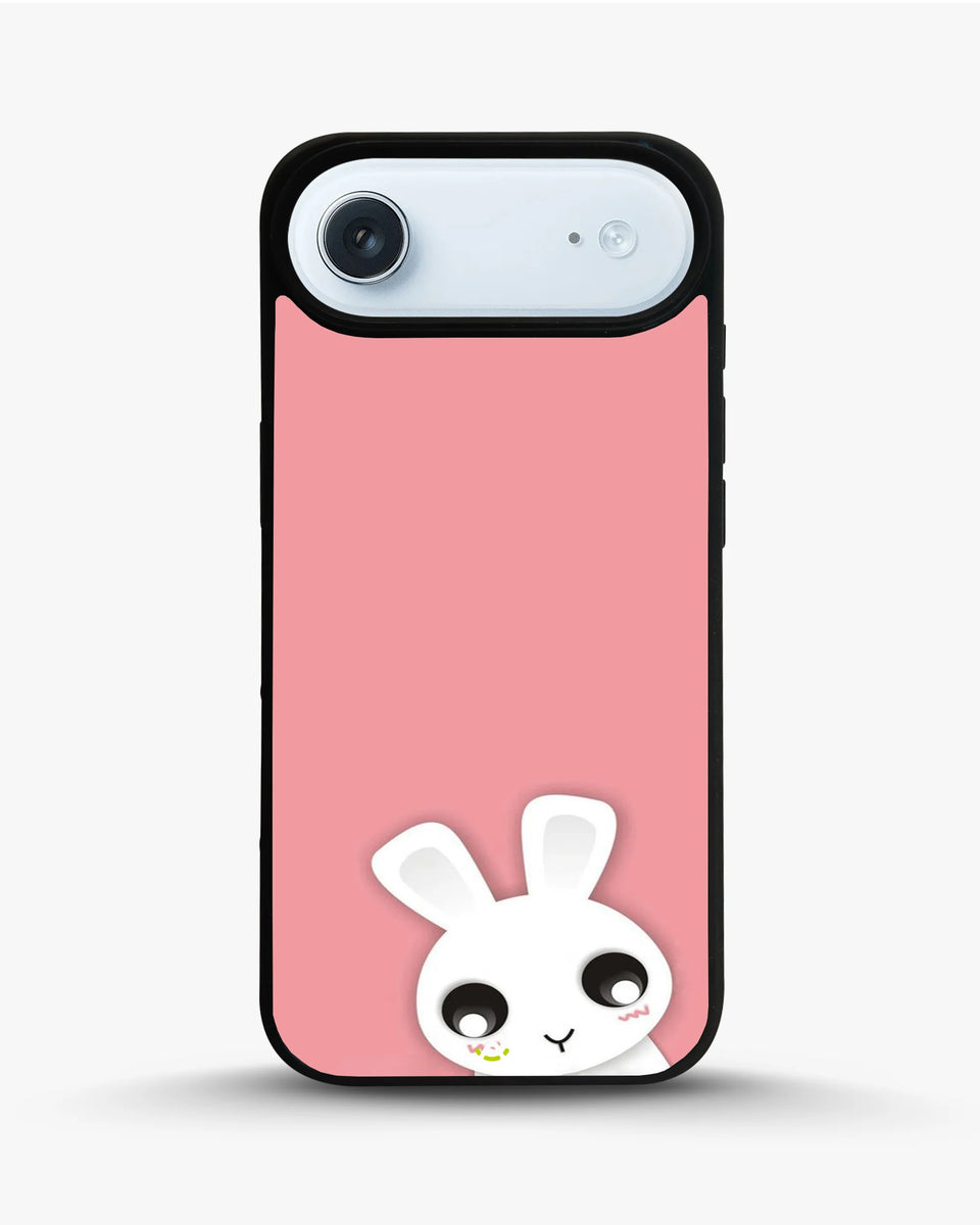 Creslia cute bunny face phone case - cute bunny face phone case iphone 17 air