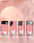 Creslia cute bunny face phone case - cute bunny face phone case mobile banner