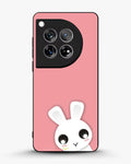 Creslia cute bunny face phone case - cute bunny face phone case oneplus 12r