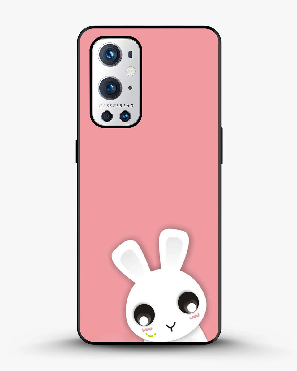 Creslia cute bunny face phone case - cute bunny face phone case oneplus 9 pro