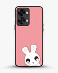 Creslia cute bunny face phone case - cute bunny face phone case oneplus nord 2t