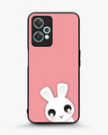Creslia cute bunny face phone case - cute bunny face phone case oneplus nord ce2 lite