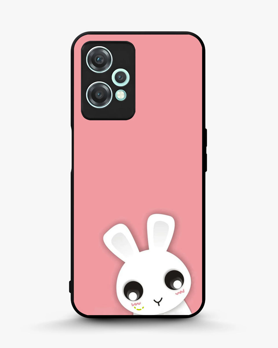 Creslia cute bunny face phone case - cute bunny face phone case oneplus nord ce2 lite