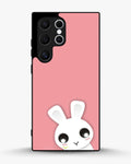 Creslia cute bunny face phone case - cute bunny face phone case samsung galaxy s22 ultra