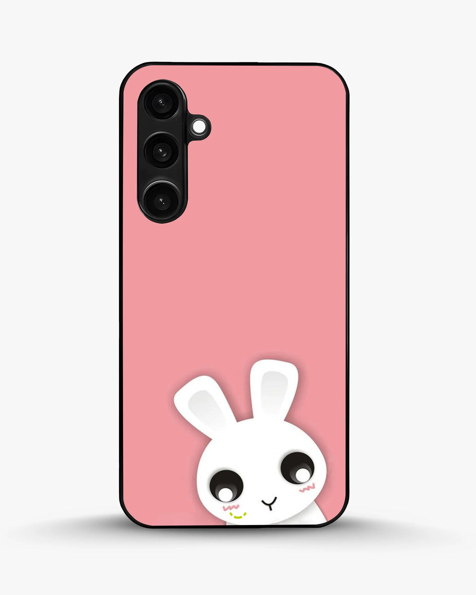 Creslia cute bunny face phone case - cute bunny face phone case samsung galaxy s23 fe