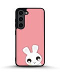 Creslia cute bunny face phone case - cute bunny face phone case samsung galaxy s23