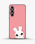 Creslia cute bunny face phone case - cute bunny face phone case samsung galaxy s24 fe