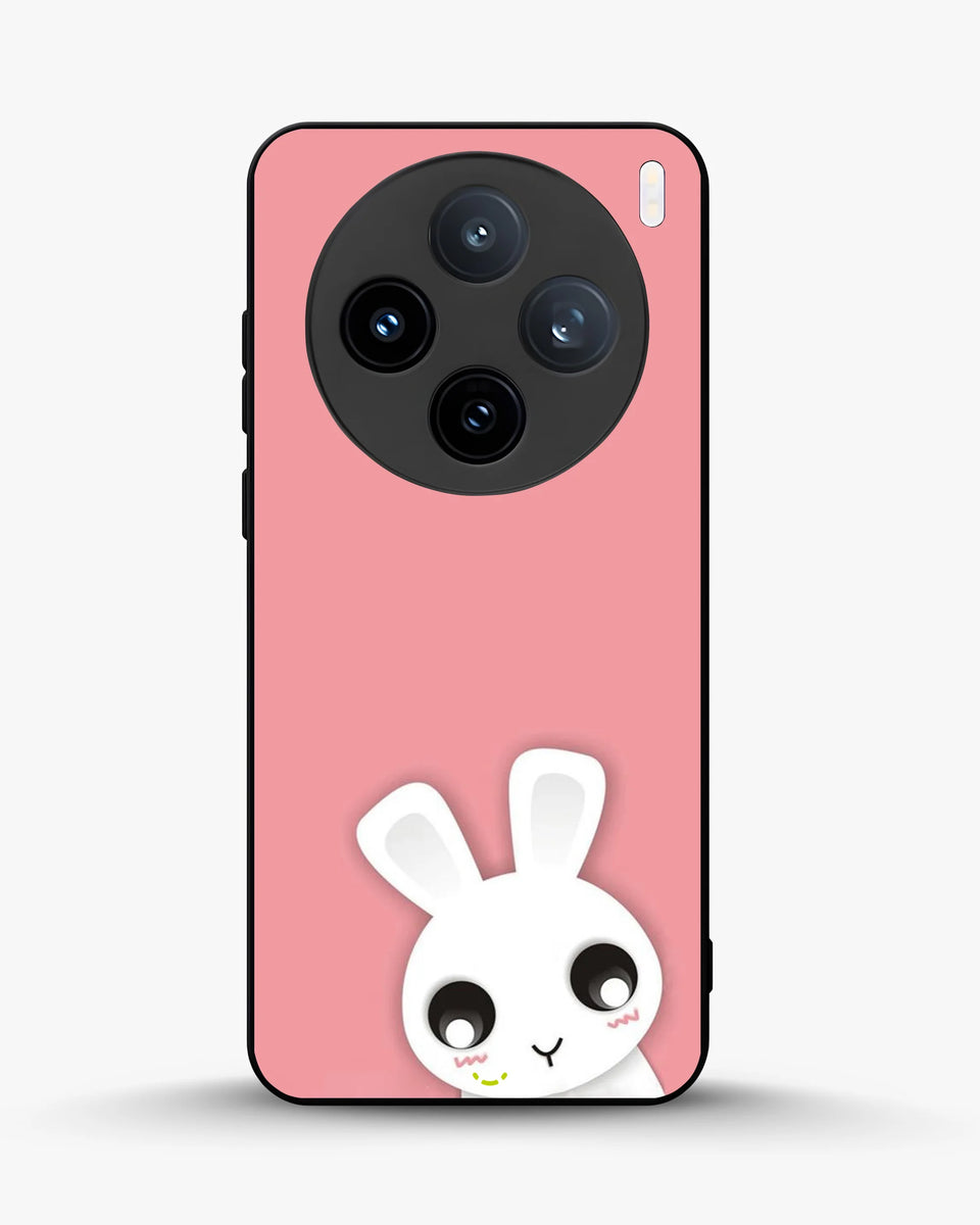 Creslia cute bunny face phone case - cute bunny face phone case vivo x100