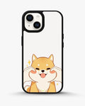 Creslia cute shiba inu phone case - cute shiba inu phone case iphone 15 plus