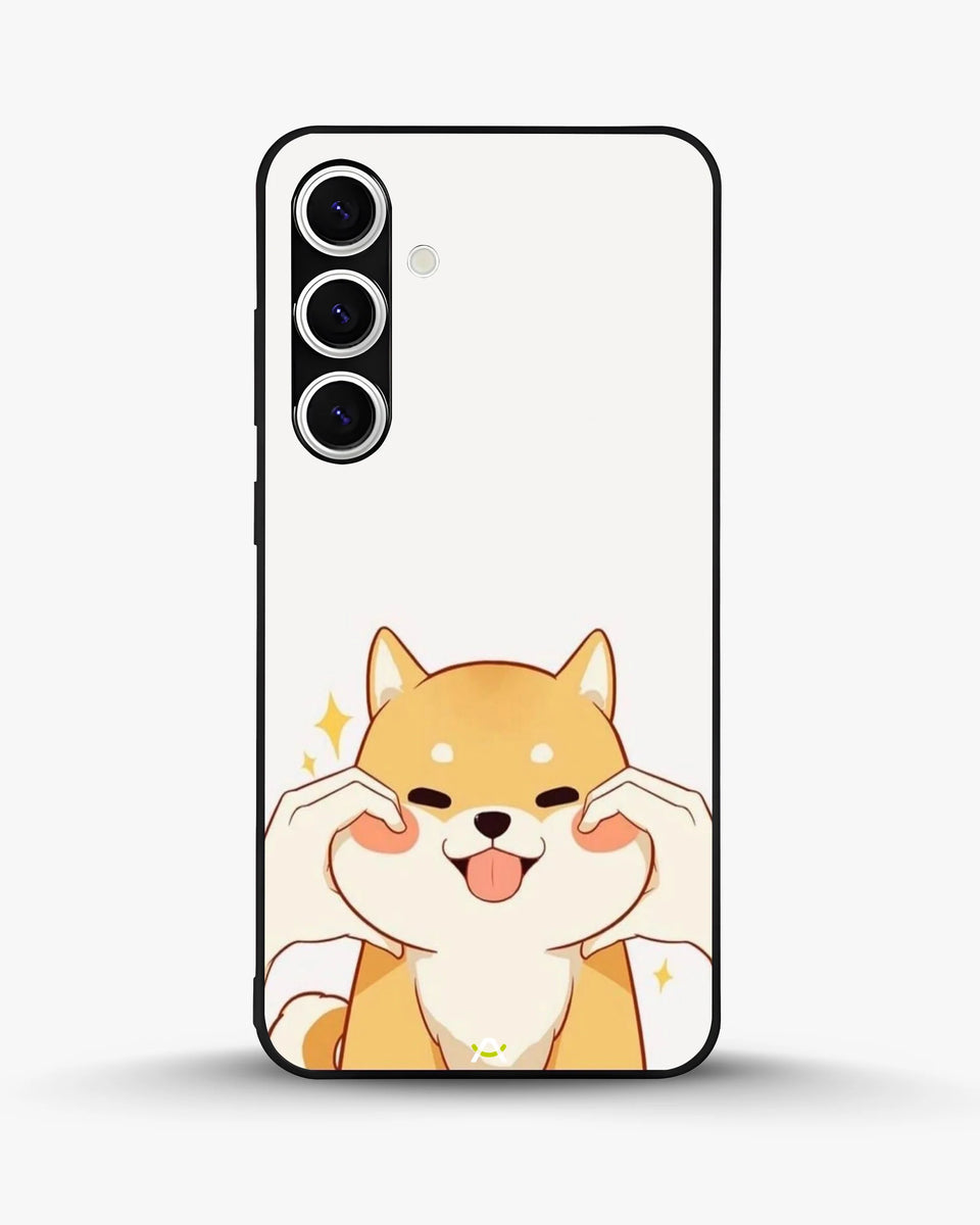 Creslia cute shiba inu phone case - cute shiba inu phone case samsung galaxy s24 plus