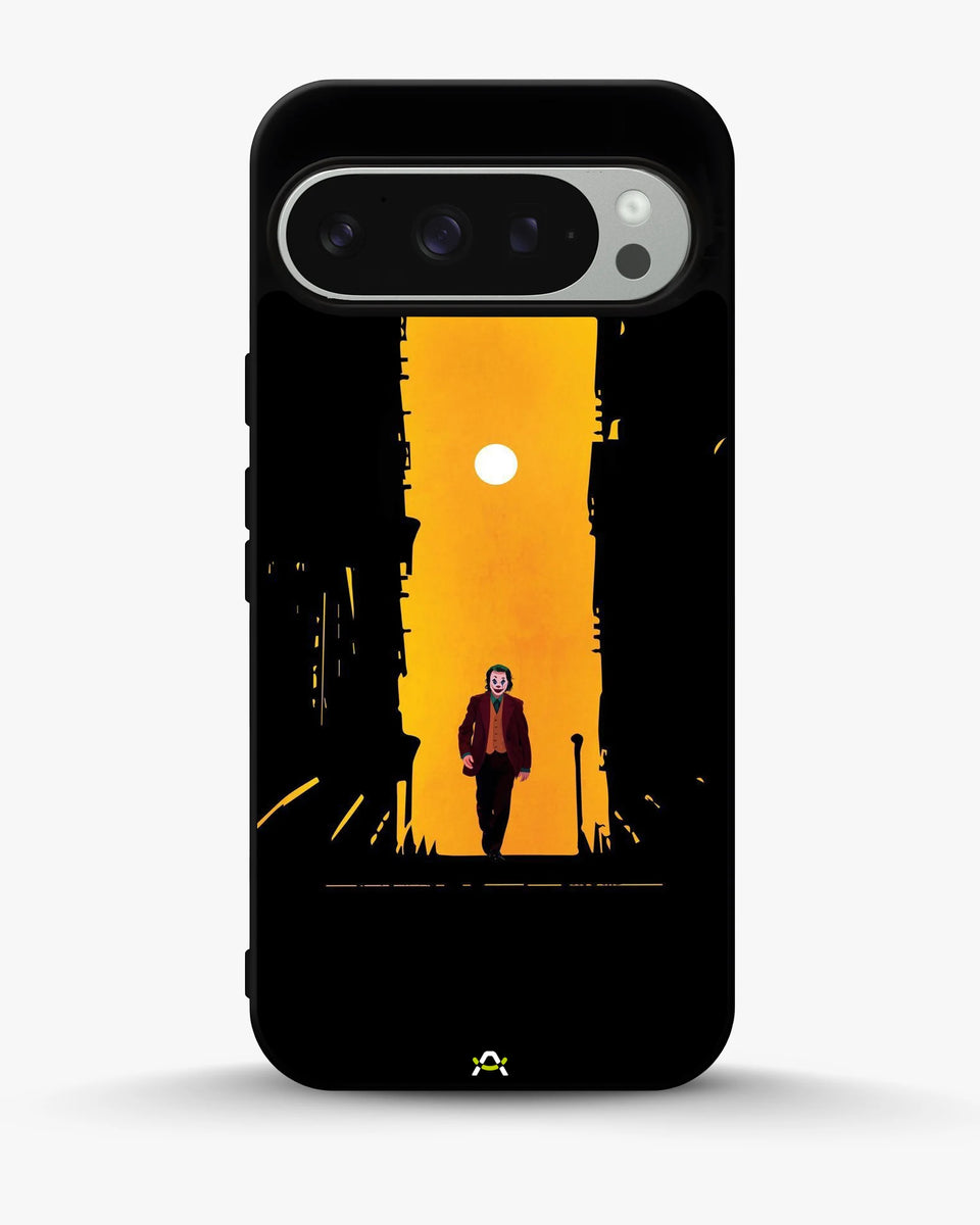 Creslia dark alley clown phone case - dark alley clown phone case google pixel 9 pro