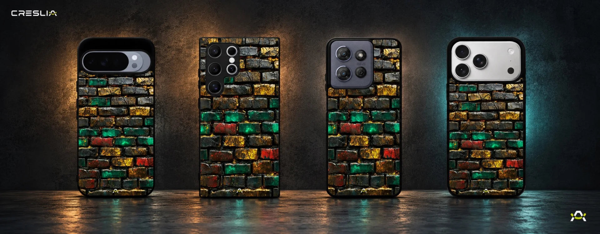 Creslia designer back cover phone case - designer back cover phone case desktop banner