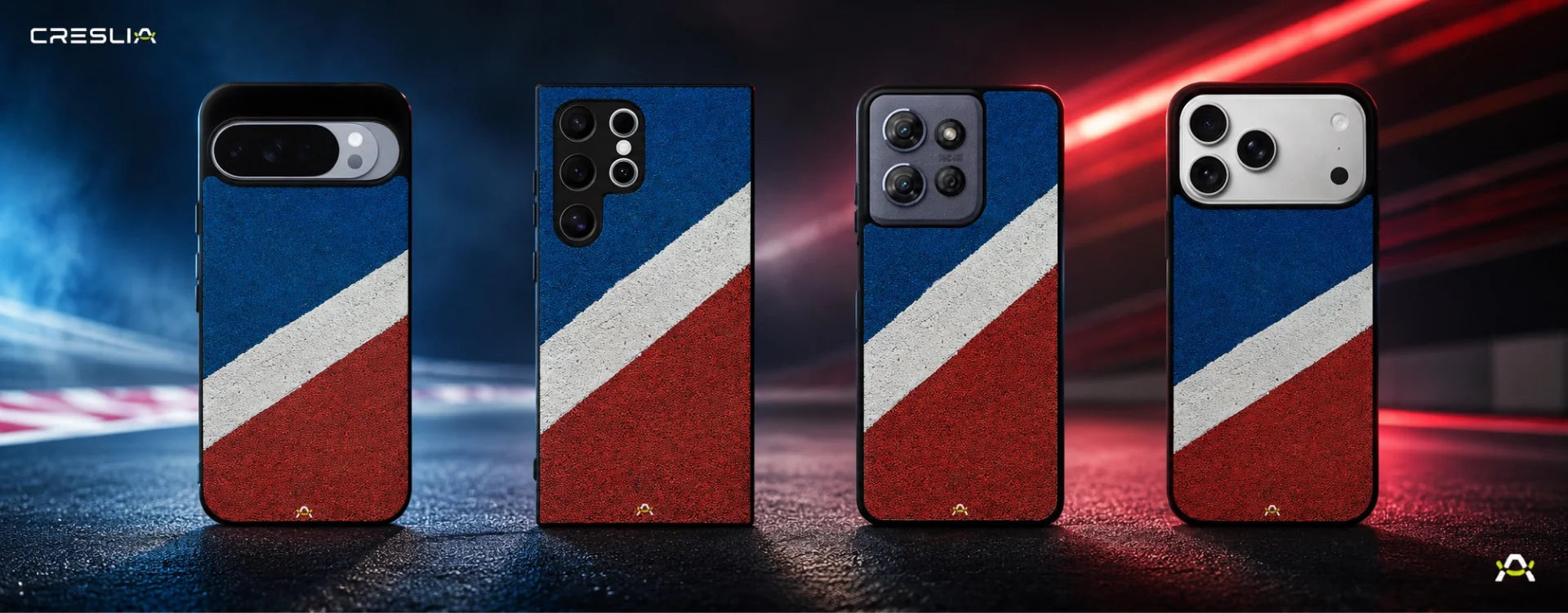 Creslia diagonal stripes phone case - diagonal stripes phone case desktop banner