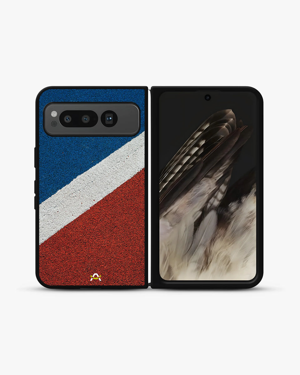 Creslia diagonal stripes phone case - diagonal stripes phone case google pixel fold