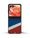 Creslia diagonal stripes phone case - diagonal stripes phone case motorola razr ultra 2025